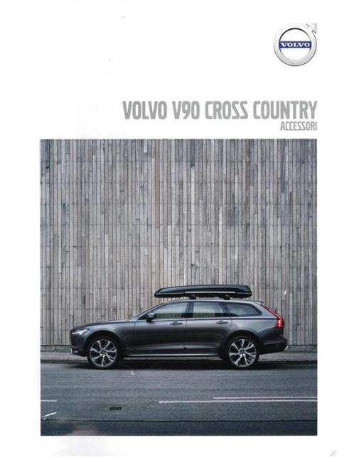 2018 VOLVO V90 CROSS COUNTRY ACCESSOIRES BROCHURE ITALIAANS, Boeken, Auto's | Folders en Tijdschriften