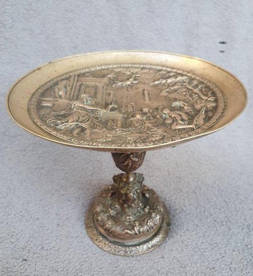 Centre de table - Coupe Bronze Néoclassique dAprès Hans, Antiquités & Art, Antiquités | Autres Antiquités