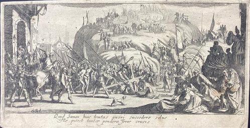 Jacques Callot (1592-1635) - Via Crucis, Antiek en Kunst, Antiek | Overige Antiek