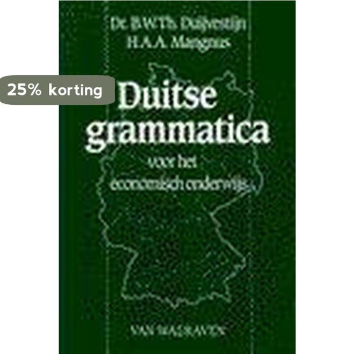 Duitse grammatica voor het economisch onderwijs, Boeken, Schoolboeken, Gelezen, Verzenden