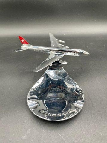 Swissair - Asbak - Rare Cendrier Swissair Vintage avec Avion
