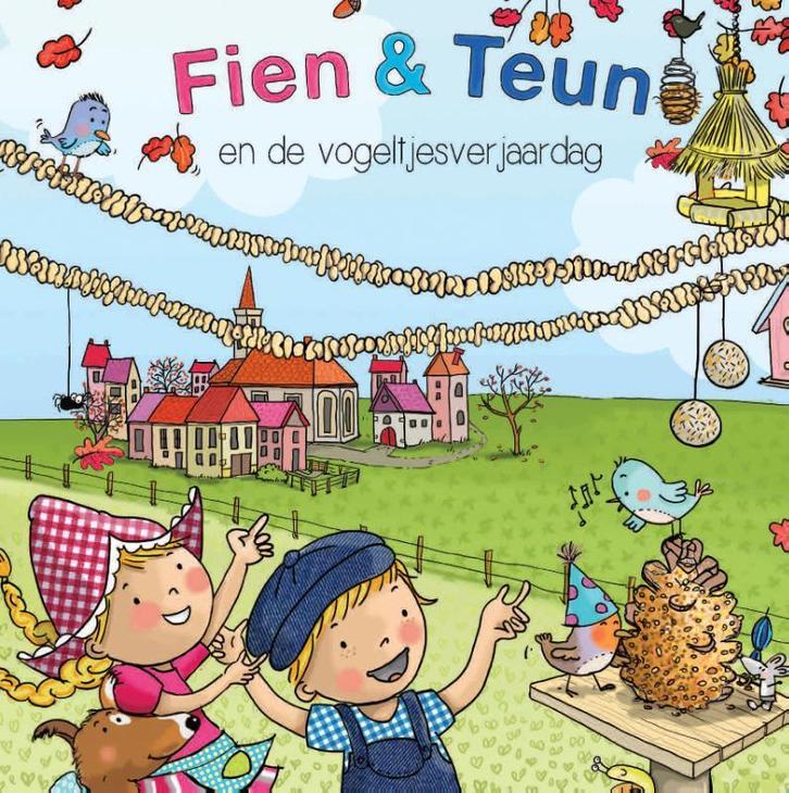 Fien en Teun en de vogeltjesverjaardag / Fien & Teun, Boeken, Prentenboeken en Plaatjesalbums, Zo goed als nieuw, Verzenden