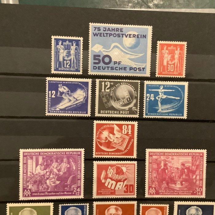 Duitse Democratische Republiek (DDR) 1949/1950 - Twee, Postzegels en Munten, Postzegels | Europa | Duitsland