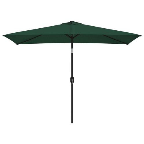 Tuinparasol Rechthoek Groen 2x3m | OP = OP | 40% Korting!, Tuin en Terras, Parasols, 2 tot 3 meter, Kantelbaar, Nieuw, Stokparasol