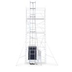 Zonnepanelen lift 10,2 meter werkhoogte