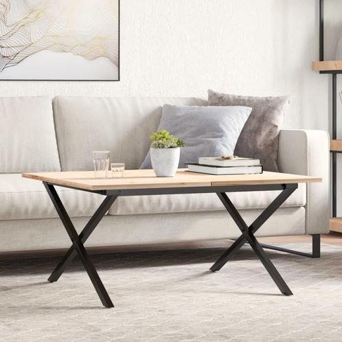 vidaXL Salontafelpoten X-frame 80x70x43 cm staal, Huis en Inrichting, Tafelonderdelen, Nieuw, Verzenden