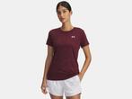Under Armour Tech Ssc- Twist-Red - Maat LG, Vêtements | Femmes, Tops, Ophalen of Verzenden, Korte mouw