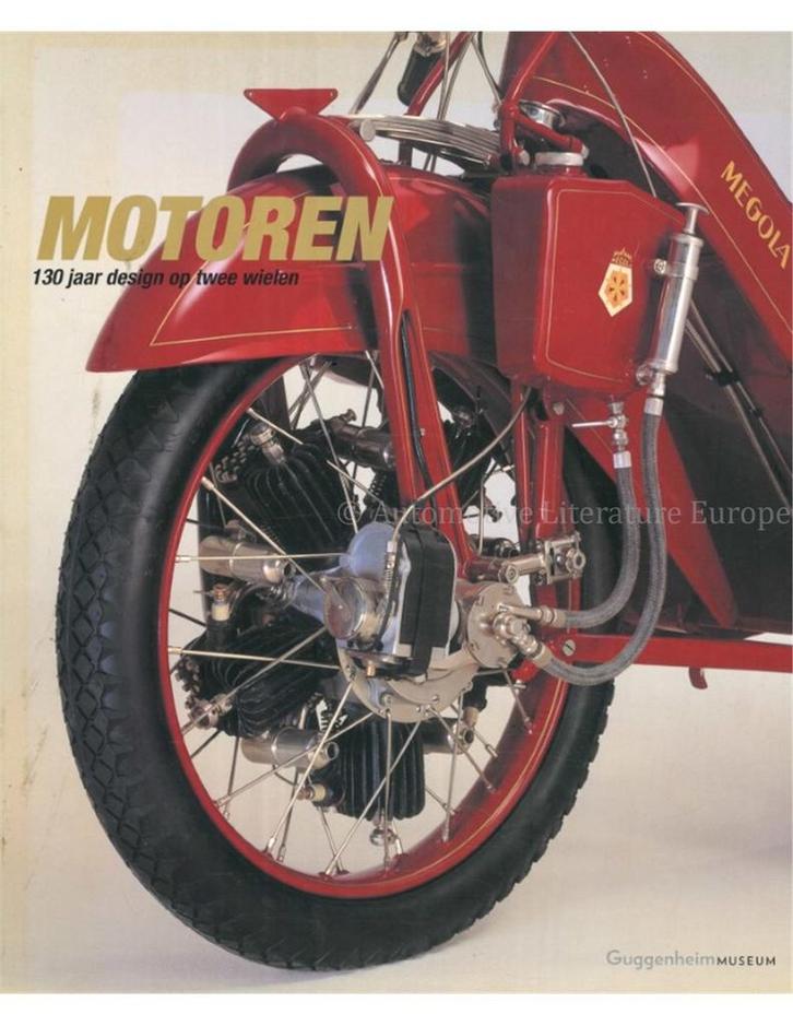 MOTOREN, 130 JAAR DESIGN OP TWEE WIELEN, Boeken, Auto's | Boeken