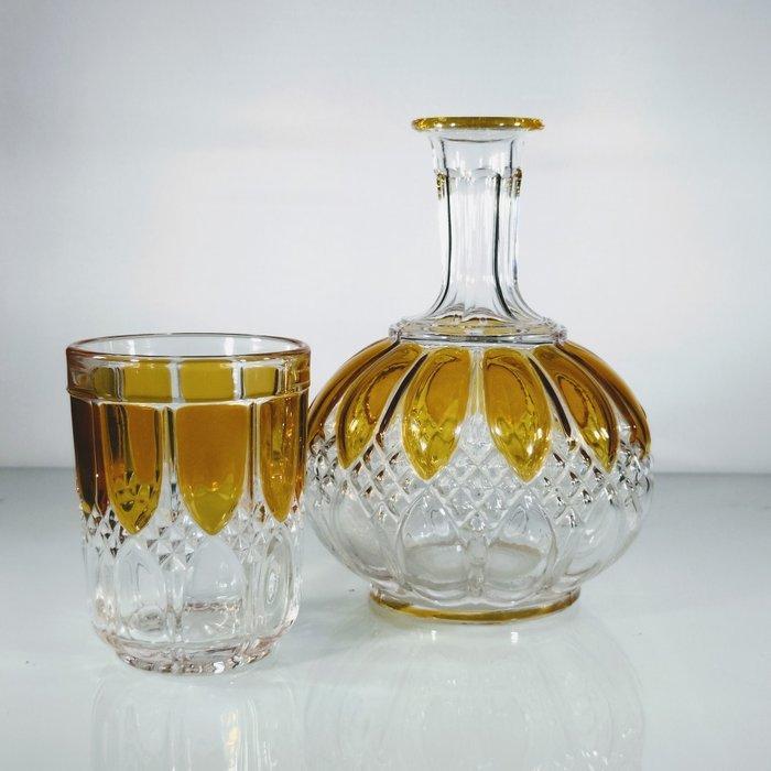 Val Saint Lambert - Charles Graffart & René Delvenne - Karaf, Antiquités & Art, Art | Objets design