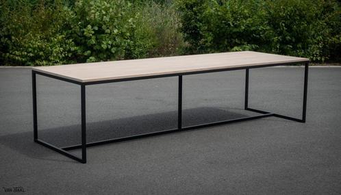 Lange eettafel 12 personen - Design tafels op maat, Huis en Inrichting, Tafels | Eettafels, Nieuw