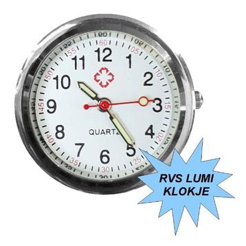 Fako® - Verpleegstershorloge - Uurwerk - RVS Lumi beschikbaar voor biedingen