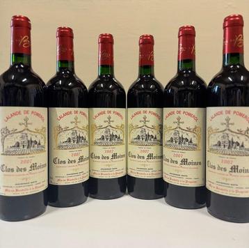 2007 Clos des Moines - Lalande-de-Pomerol - 6 Bouteilles, Nieuw