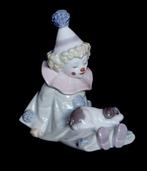 Lladró, 5277 - José Puche - Statue, Pierrot con cucciolo -