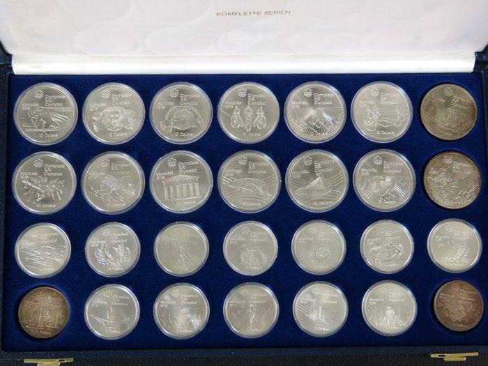 Canada - Münzen der Olympischen Spiele 1976 Montreal - Jeton, Timbres & Monnaies, Monnaies | Europe | Monnaies non-euro