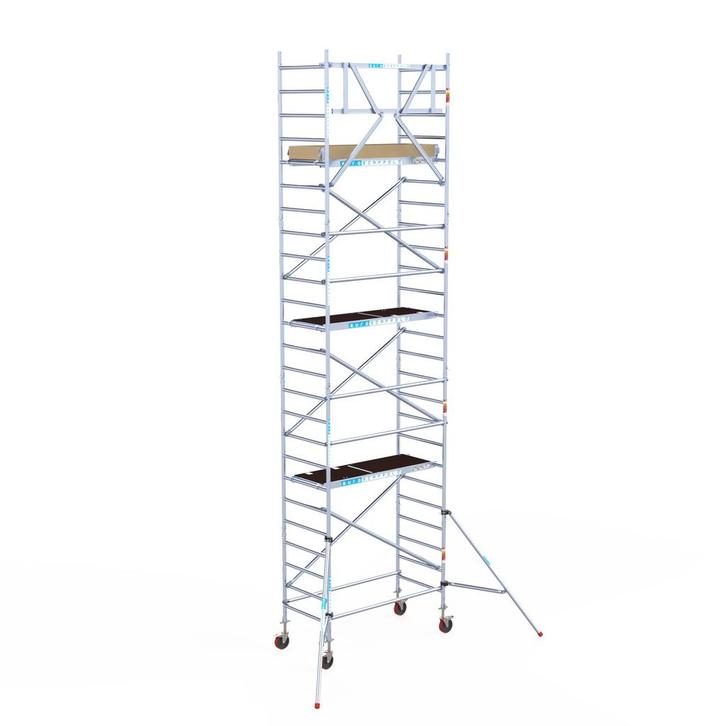 Basic rolsteiger 90 x 8,2m werkhoogte, Doe-het-zelf en Bouw, Steigers, Rolsteiger of Kamersteiger, Nieuw, 5 meter of hoger, Verzenden