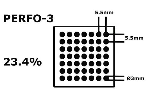 Metalen damwandplaat 35/1035 0.63mm PERFO-3 HPS Zwart (±, Doe-het-zelf en Bouw, Platen en Panelen, Ophalen of Verzenden