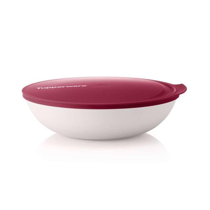 Tupperware Allegra Kom 1,5 l Rood, Huis en Inrichting, Keuken | Tupperware, Nieuw, Verzenden