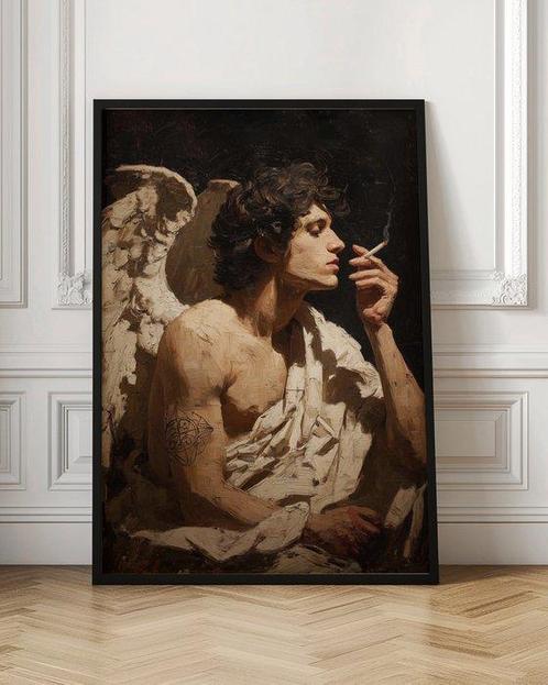 Dikhotomy - Rebel Angel - No Reserve - Unique Edition, Antiek en Kunst, Kunst | Schilderijen | Modern