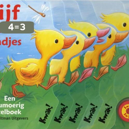 Vijf kleine eendjes 9789059207417, Boeken, Kinderboeken | Baby's en Peuters, Gelezen, Verzenden