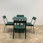 Tweedehands Fermob complete design tuinset, tafel met 4, Gebruikt, Eén
