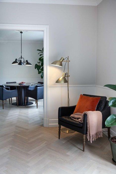 Halo Design - Lampadaire - Lampadaire Metropole 2 – Laiton, Antiek en Kunst, Antiek | Verlichting