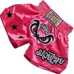 Fluory Muay Thai Kickboxing Short Bad Eyes Roze MTSF03, Verzenden, Vechtsport, Roze, Fluory