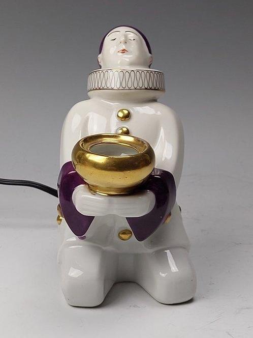 Alfred Lanternier, Limoges - Nachtlampje - Porselein -, Antiek en Kunst, Antiek | Glaswerk en Kristal