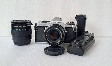 Pentax ME Super + SMC Pentax-M 50mm + Pentax Winder ME + PK