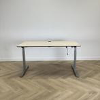 Tweedehands Eromes slingerbureau, 140x80 cm, Ahorn - grijs, Gebruikt, Bureau