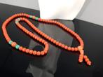 Natuurlijke koraal tasbih gebedskralen / Gratis verzending -