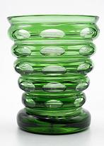 Meyrs Neffe Art Deco Multilayer Faceted Crystal Glass Vase, Antiek en Kunst