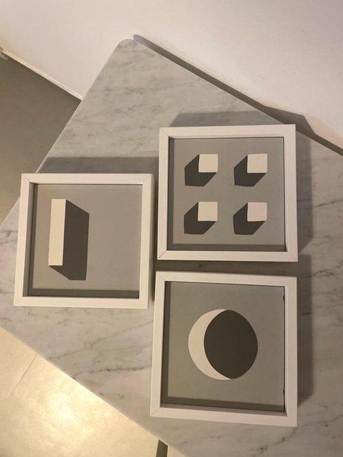 Kiasmo - Vincenzo DAlba - Lijst (3)- cement tegels - Hout,, Antiek en Kunst, Kunst | Designobjecten