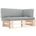 vidaXL Tuinhoekbank pallet geïmpregneerd grenenhout, Tuin en Terras, Verzenden, Nieuw