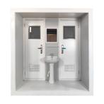 Toilet unit met twee, Doe-het-zelf en Bouw, Nieuw, Overige typen