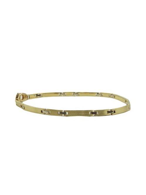 Bracelet - 18 carats Or blanc, Or jaune, Handtassen en Accessoires, Antieke sieraden