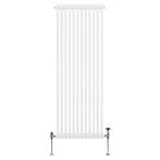 Traditionele 2 Kolom Verticaal Radiator - 1800 x 562mm - Wit, Doe-het-zelf en Bouw, Verzenden, Nieuw