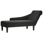 Chaise longue stof | Tweede Kansje | Zwart, Huis en Inrichting, Zetels | Zetels en Chaises Longues, Eenpersoons, Verzenden, Minder dan 75 cm
