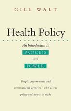Health Policy 9781856492645, Gelezen, Verzenden, Gill Walt, Gillian Walt
