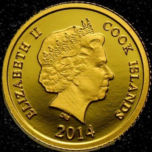 Îles Cook. 5 Dollars 2014 The Walking Liberty USA, Proof, Postzegels en Munten, Munten | Europa | Niet-Euromunten