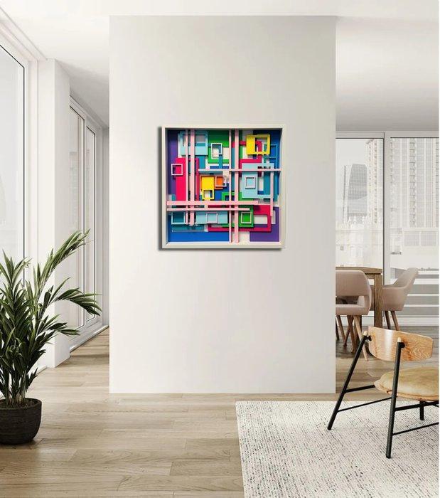Rubén M Millano G (1989) - Happiness Life Nº64 Exclusiva, Antiek en Kunst, Kunst | Designobjecten