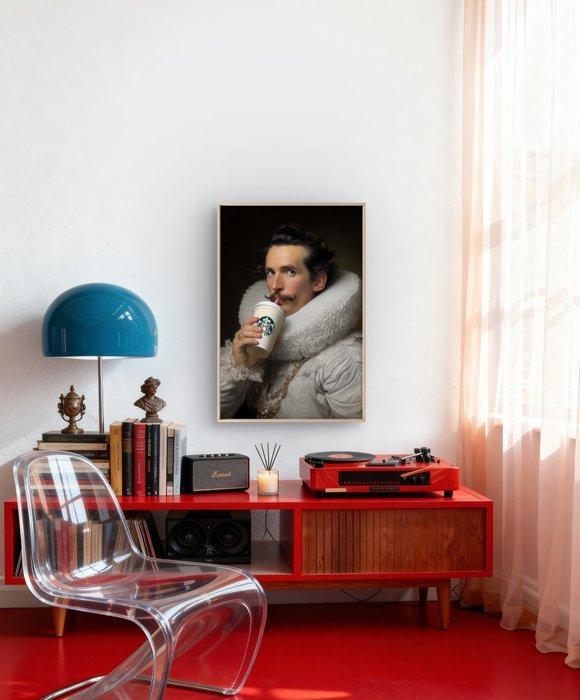 Le Yack - The Modern Duke - Hand signed, Antiek en Kunst, Kunst | Designobjecten