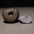 Mesopotamisch Steen Kraal. 3e-2e millennium v.Chr. Diameter, Antiek en Kunst, Antiek | Overige Antiek