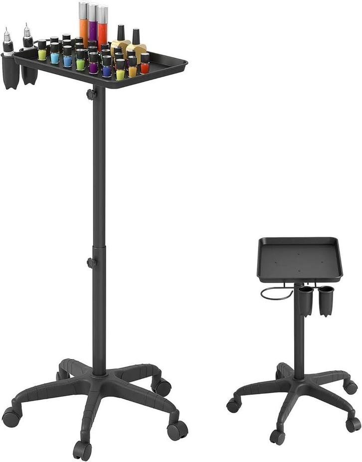 Kappers trolley op wieltjes - Kappers werkwagen - Zwart - TA, Huis en Inrichting, Overige Huis en Inrichting, Verzenden