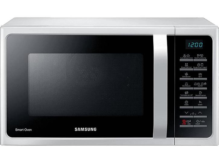 Samsung -  Combi Microgolfoven  - Wit, Elektronische apparatuur, Microgolfovens, 60 cm of meer, Draaiplateau, Nieuw, Combi-microgolfoven