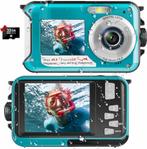 Waterdichte digitale camera voor snorkelen - Full HD 2.7K..., Verzenden