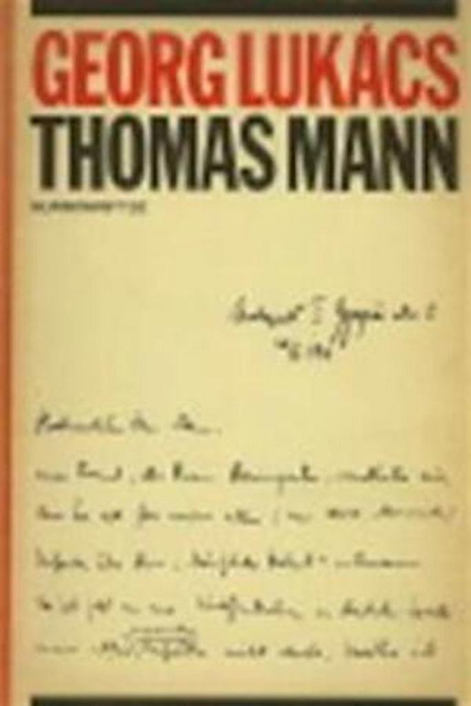 Thomas mann 9789061680925 Lukacs, Boeken, Overige Boeken, Gelezen, Verzenden