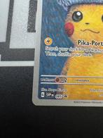 Pokémon - 1 Card Pokemon Pikachu Van Gogh Grey Felt Hat, Nieuw
