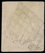 France 1849 - Superbe & Rare n° 7 - 1 Franc Vermillon en, Gestempeld