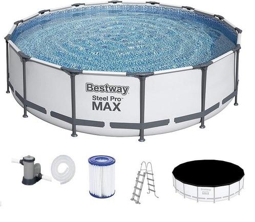 Bestway Steel Pro Max 549 cm - Compleet Zwembad Set tegen..., Tuin en Terras, Zwembaden, Nieuw, Ophalen of Verzenden