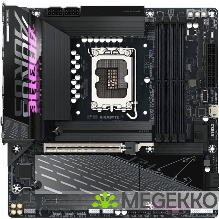Gigabyte B860M AORUS ELITE WIFI6E, Computers en Software, Overige Computers en Software, Nieuw, Verzenden